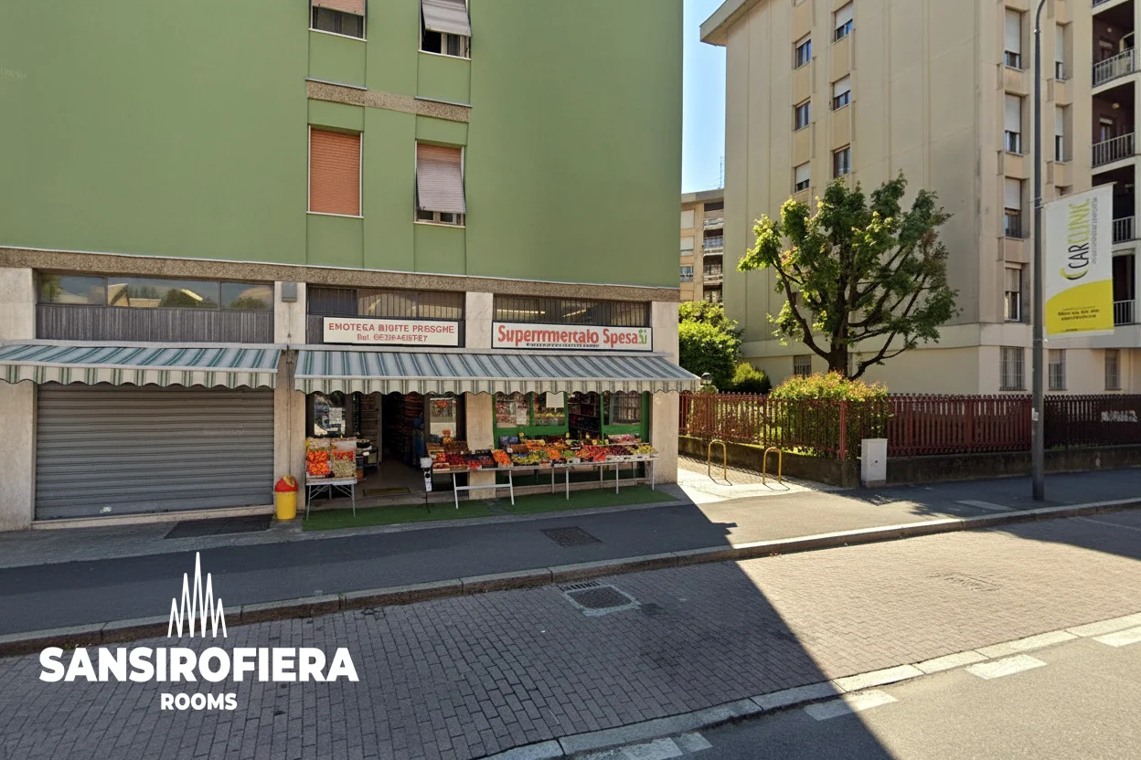 Supermercato Milano spesa sì Sansirofiera Rooms Supermercato Spesi Sì Milano - spesa e alimentari vicino alloggio Sansirofiera Rooms Via Pico della Mirandola 8A Milano