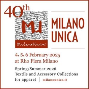 Milano Unica 40 edizione febbraio Fiera Milano Rho - Salone Tessile Accessori alloggio Sansirofiera Rooms