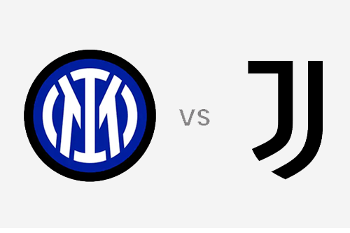 Inter Juventus Derby d'Italia Loghi squadre nerazzurri - bianconeri calcio Stadio San Siro alloggio vicino allo stadio B&B Sansirofiera Rooms in Via Pico della Mirandola 8A